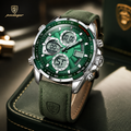 Relógio Masculino Poedagar Chrono Legacy Dual Time