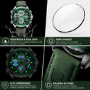 Relógio Masculino Poedagar Chrono Legacy Dual Time
