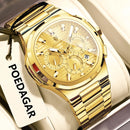Relógio Masculino Chronos Prestige Blue Steel – POEDAGAR
