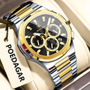 Relógio Masculino Chronos Prestige Blue Steel – POEDAGAR