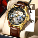 Relógio Automático Monarch Skeleton Prestige