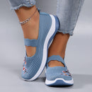 Sapatilha Comfort Bloom Knit Feminina