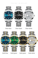 Relógio Masculino Sovereign Chronos Elite – Aço Inoxidável com Calendário Completo