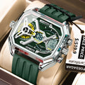 Relógio Premium ChronoFusion Dual Time Elite