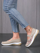Sapatilha Comfort Bloom Knit Feminina