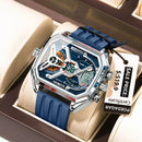 Relógio Premium ChronoFusion Dual Time Elite