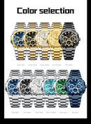 Relógio Masculino Chronos Prestige Blue Steel – POEDAGAR