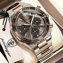 Relógio Cronógrafo Premium Chronos Imperial Blue