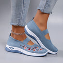 Sapatilha Comfort Bloom Knit Feminina