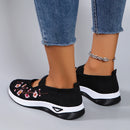 Sapatilha Comfort Bloom Knit Feminina