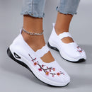 Sapatilha Comfort Bloom Knit Feminina