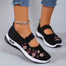 Sapatilha Comfort Bloom Knit Feminina