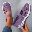 Sapatilha Comfort Bloom Knit Feminina