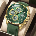 Relógio Masculino Poedagar Chrono Legacy Dual Time