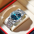 Relógio Masculino Sovereign Chronos Elite – Aço Inoxidável com Calendário Completo
