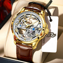 Relógio Automático Monarch Skeleton Prestige
