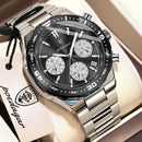Relógio Cronógrafo Premium Chronos Imperial Blue