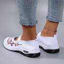Sapatilha Comfort Bloom Knit Feminina