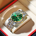 Relógio Masculino Sovereign Chronos Elite – Aço Inoxidável com Calendário Completo