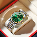 Relógio Masculino Sovereign Chronos Elite – Aço Inoxidável com Calendário Completo