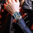 Relógio Premium ChronoFusion Dual Time Elite