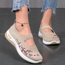 Sapatilha Comfort Bloom Knit Feminina
