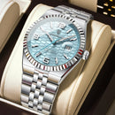 Relógio Masculino Imperial Ice Chronograph Premium – Aço Inoxidável | Quartz | Calendário
