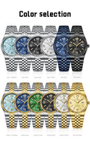 Relógio Masculino Imperial Ice Chronograph Premium – Aço Inoxidável | Quartz | Calendário