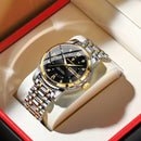 Relógio Masculino Sovereign Chronos Elite – Aço Inoxidável com Calendário Completo