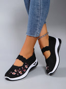 Sapatilha Comfort Bloom Knit Feminina