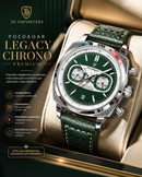 Relógio Cronógrafo Poedagar Legacy Chrono Premium