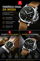 Relógio Masculino Vanguard Chronos Heritage – Edição Premium