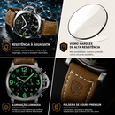 Relógio Masculino Vanguard Chronos Heritage – Edição Premium