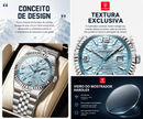 Relógio Masculino Imperial Ice Chronograph Premium – Aço Inoxidável | Quartz | Calendário