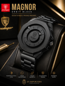 Relógio Magnor Orbit Black – Edição Premium